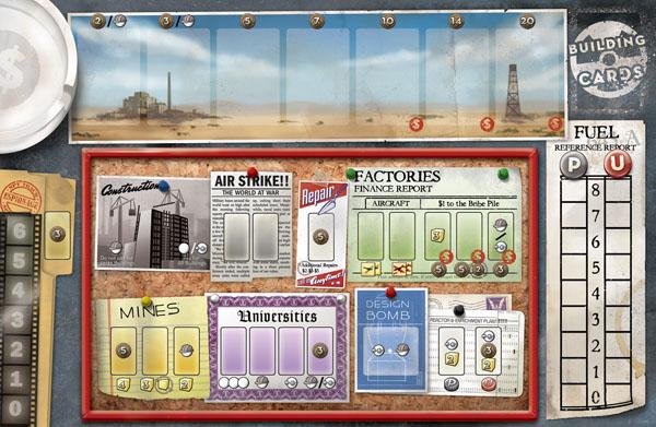 The Manhattan Project gameboard